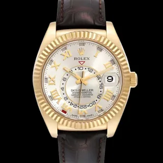 Rolex Sky-Dweller Yellow gold