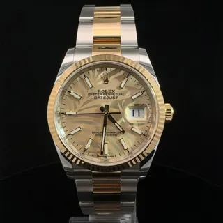 Rolex Datejust 36 126233 Yellow gold and Stainless steel Golden