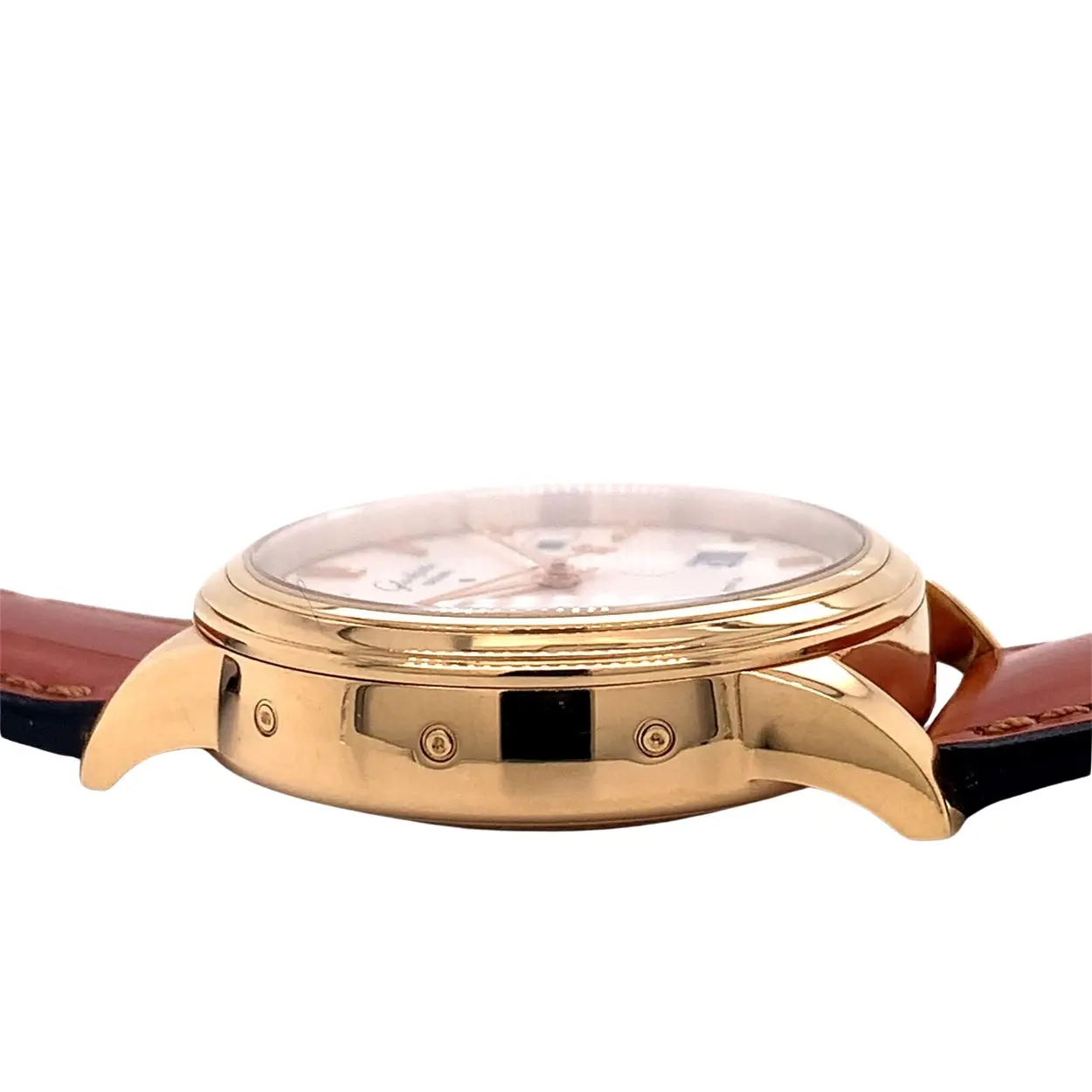 Glashütte Senator 39-50-01-11-04 39mm Rose gold Silver 4