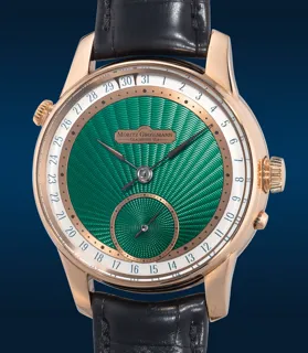 Moritz Grossmann Date MG-003234 Rose gold Green