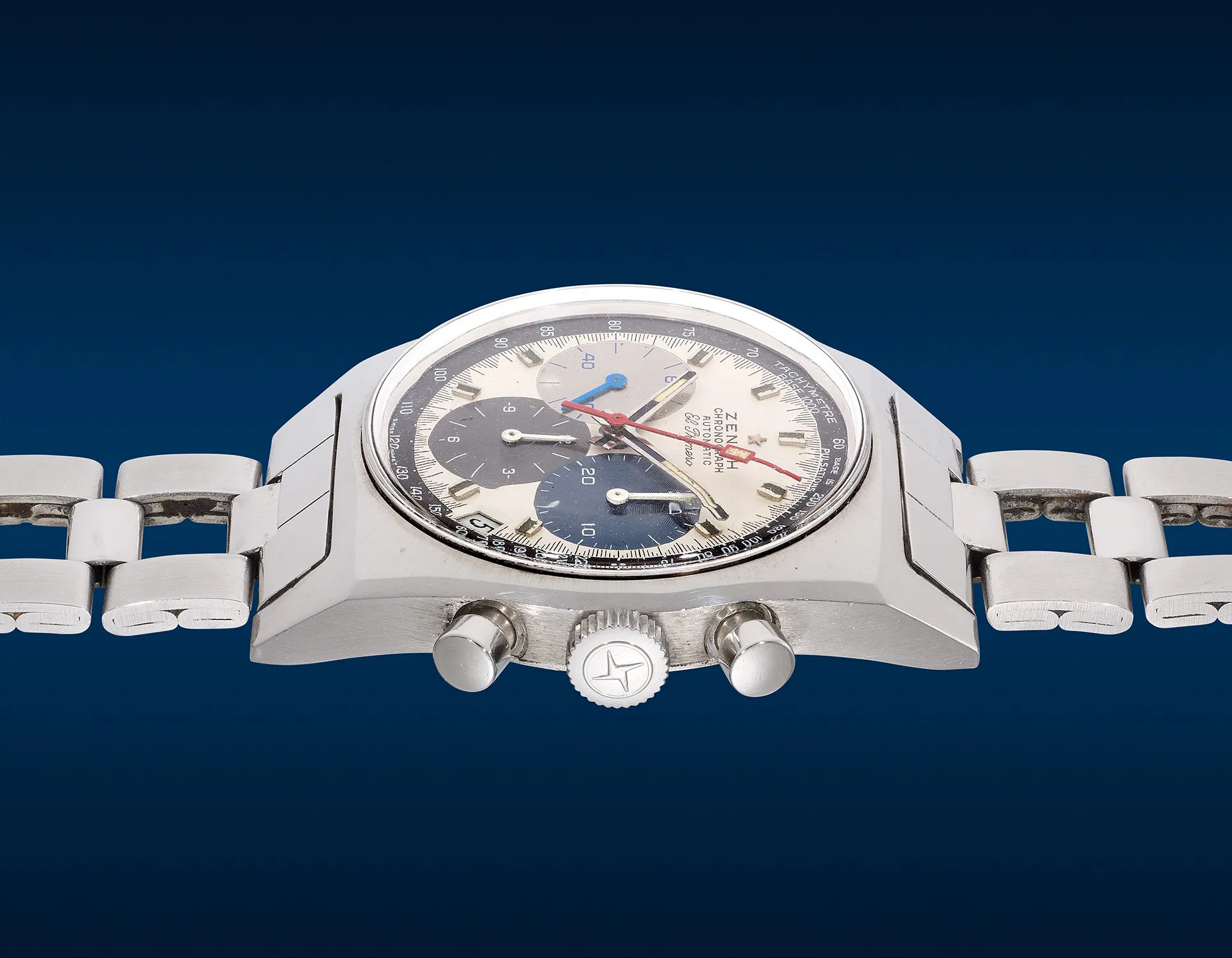 Zenith El Primero A3817 37mm Stainless steel 2