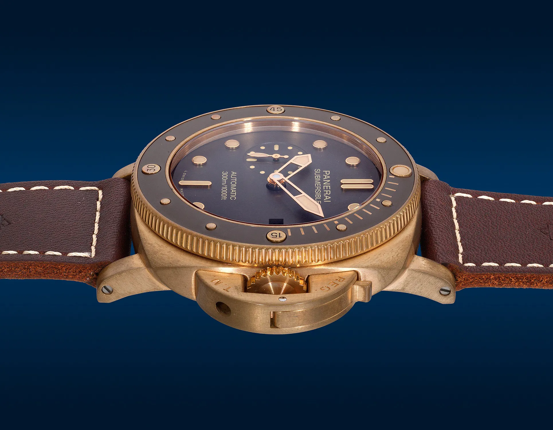 Panerai Submersible Bronzo PAM 00968 47mm Titanium and bronze 3