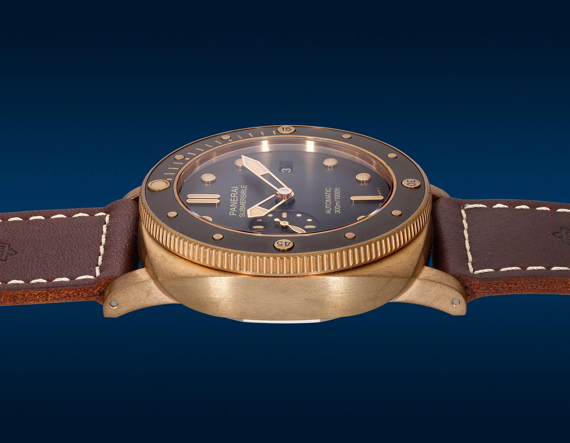 Panerai Submersible Bronzo PAM 00968 47mm Titanium and bronze 4