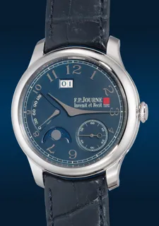 F.P. Journe Octa Automatique Lune, "France-Chine 50" Platinum Blue