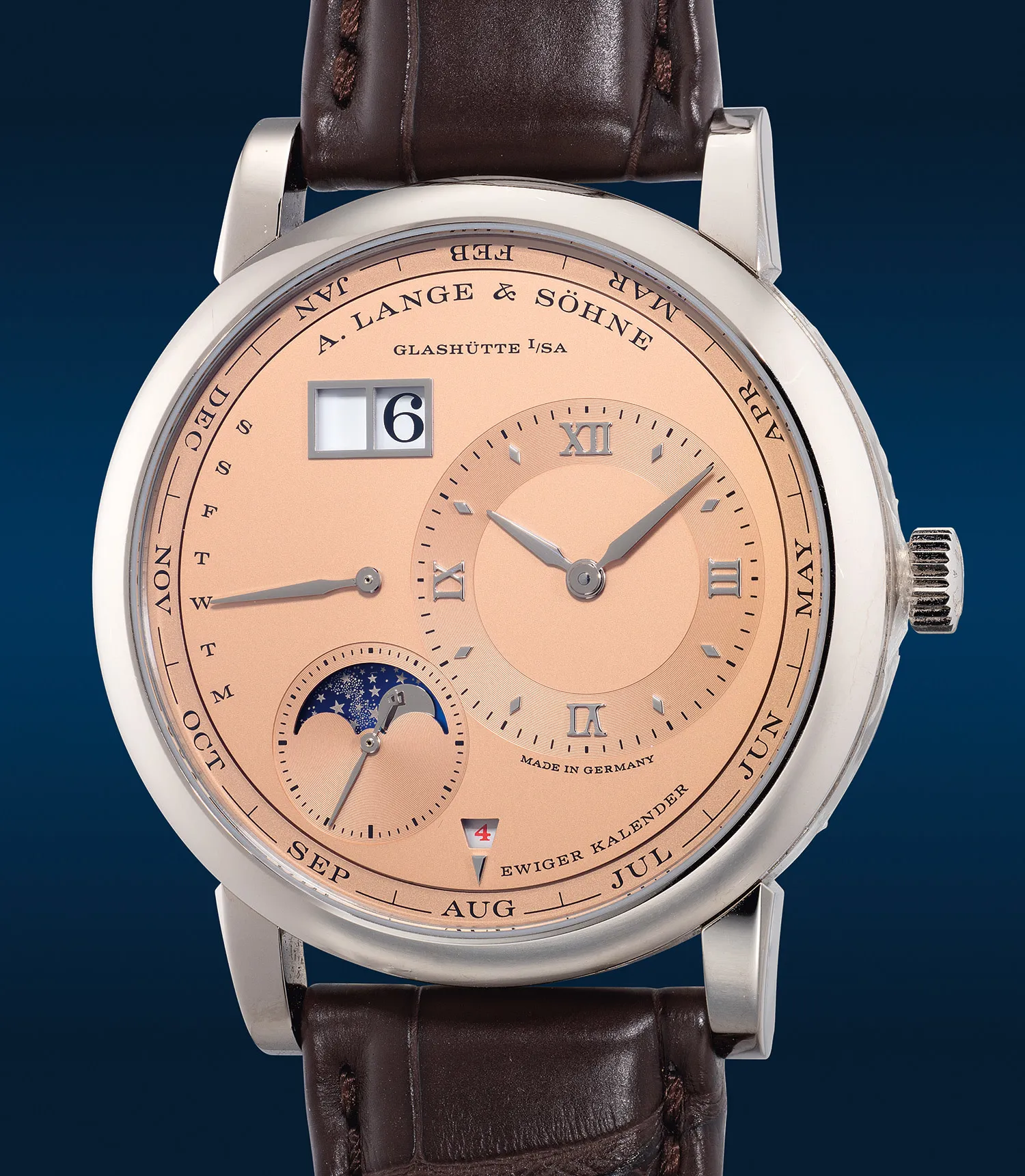 A. Lange & Söhne Lange 1 345.056 42mm White gold Golden