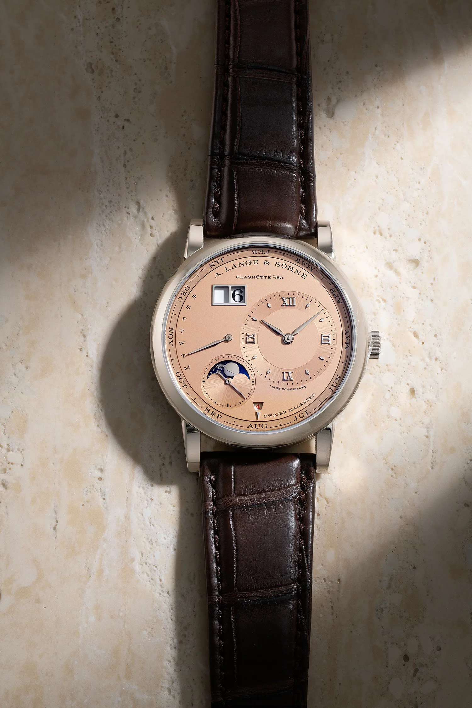 A. Lange & Söhne Lange 1 345.056 42mm White gold Golden 5