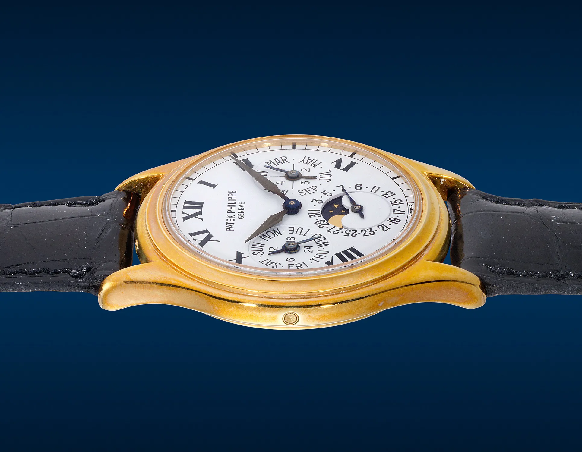 Patek Philippe Perpetual Calendar 3940J-022 36mm Yellow gold White 4