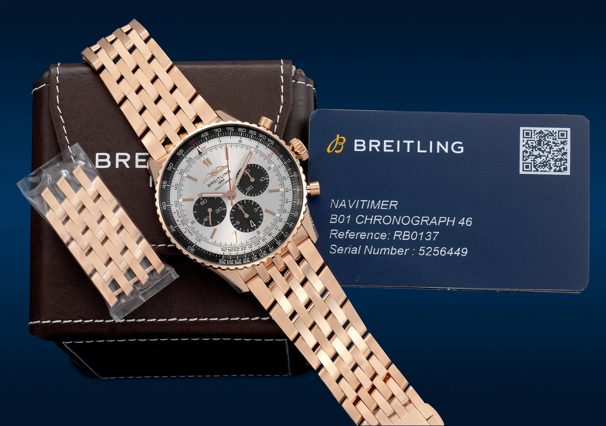 Breitling Navitimer RB0137 46mm Rose gold 1