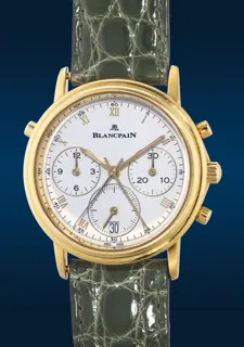 Blancpain Villeret 1186 Yellow gold White