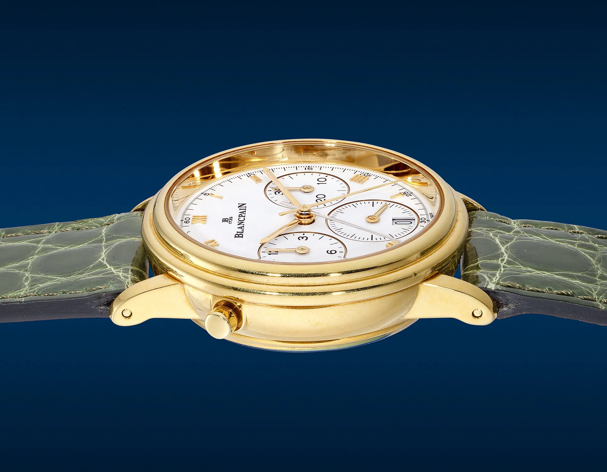 Blancpain Villeret 1186 34mm Yellow gold White 4