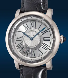 Cartier Rotonde de Cartier W1556204 White gold Guilloché