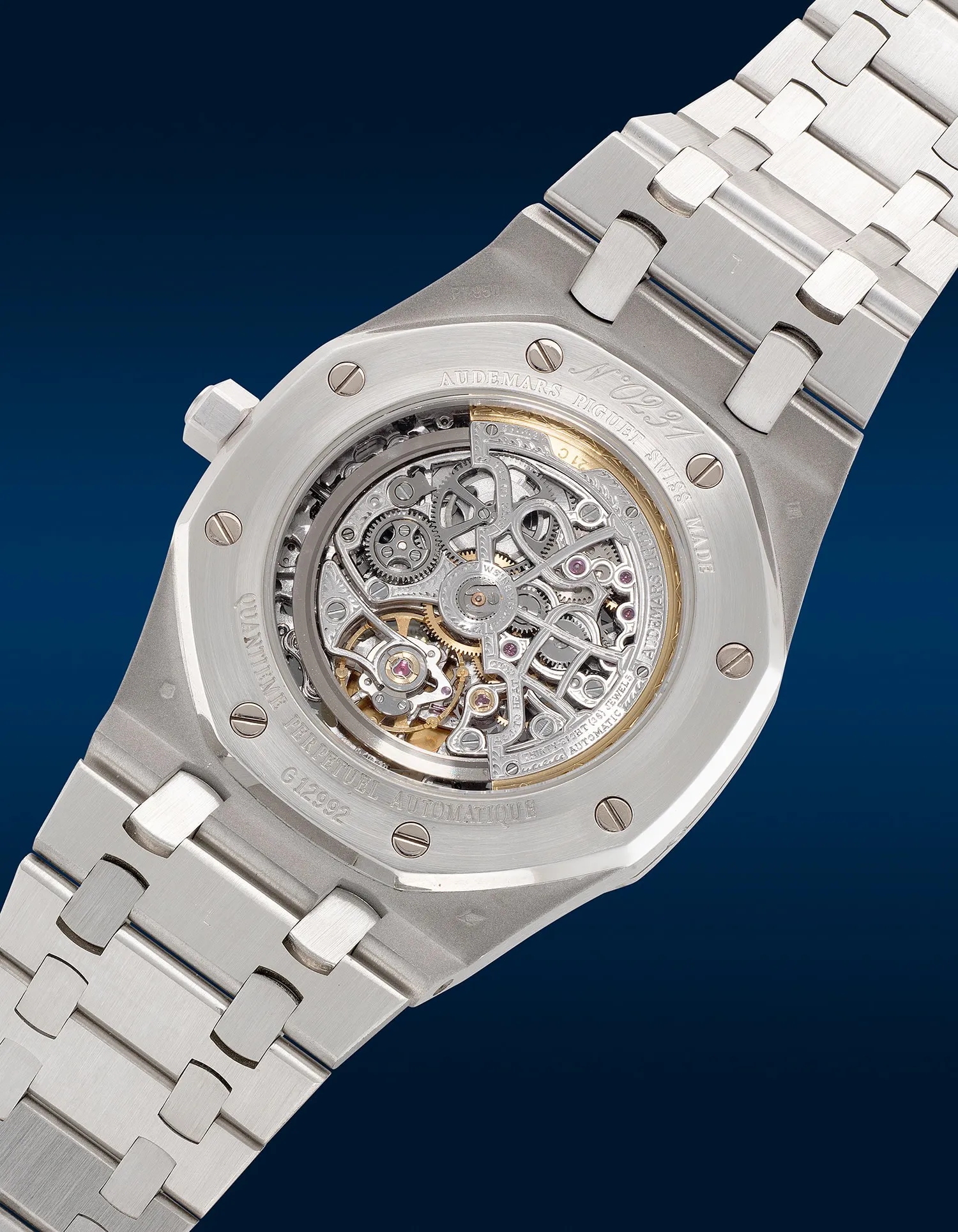 Audemars Piguet Royal Oak Perpetual Calendar 25829PT.OO.0944PT.01 39mm Platinum Skeletonized 2