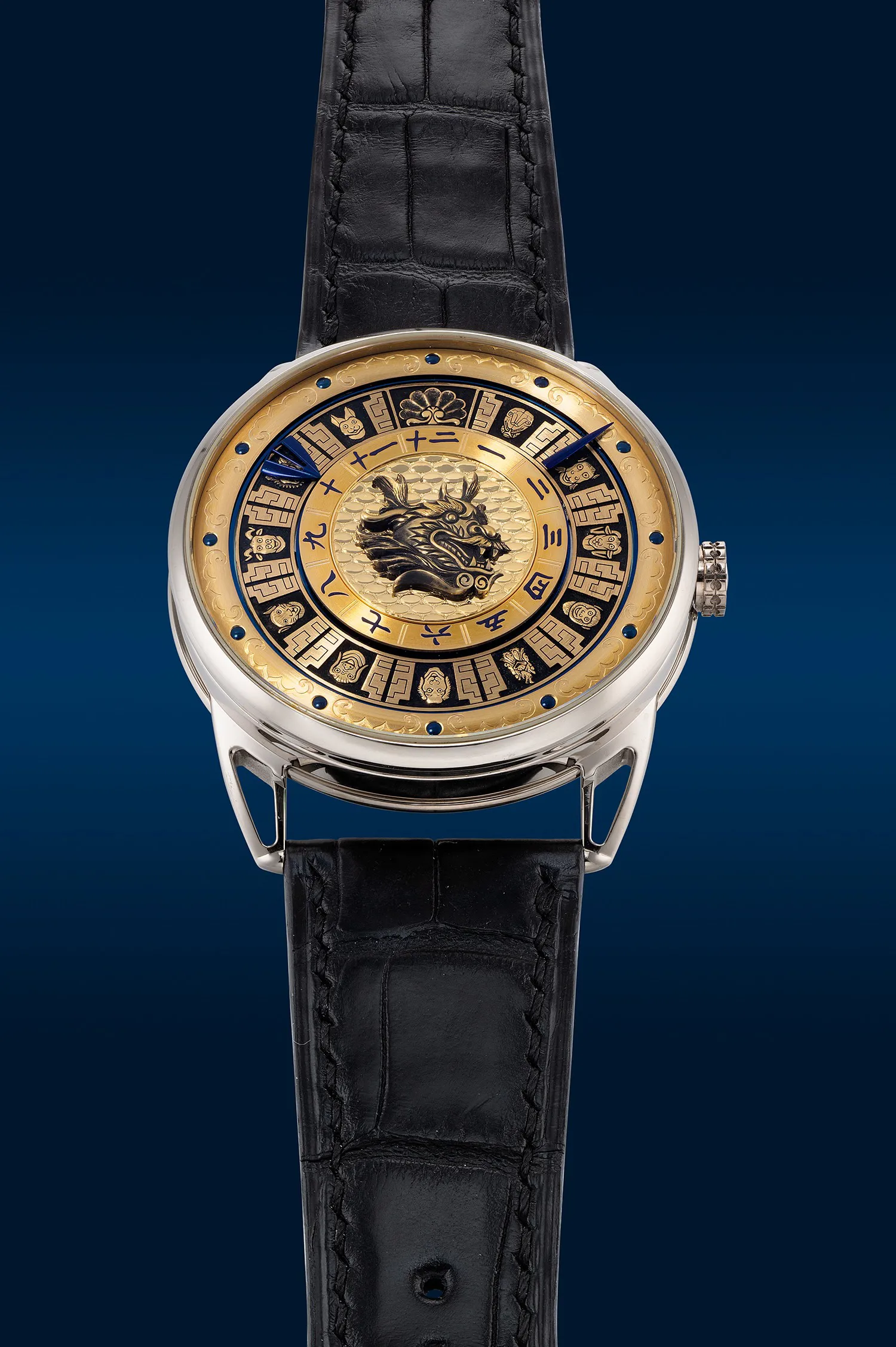 De Bethune DB25 Imperial Fountain, Dragon DB25CWYL40 44mm White gold Gold 5