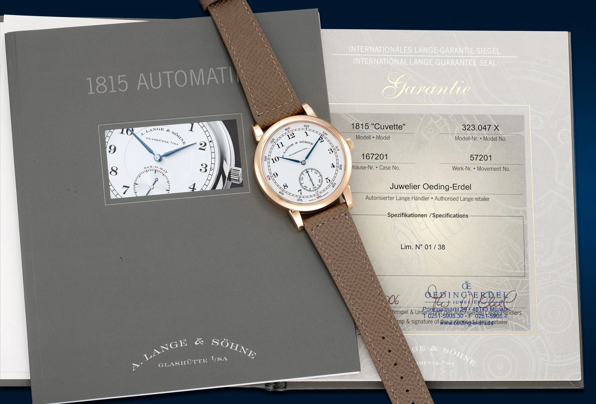 A. Lange & Söhne 1815 323.047 40mm Rose gold 3