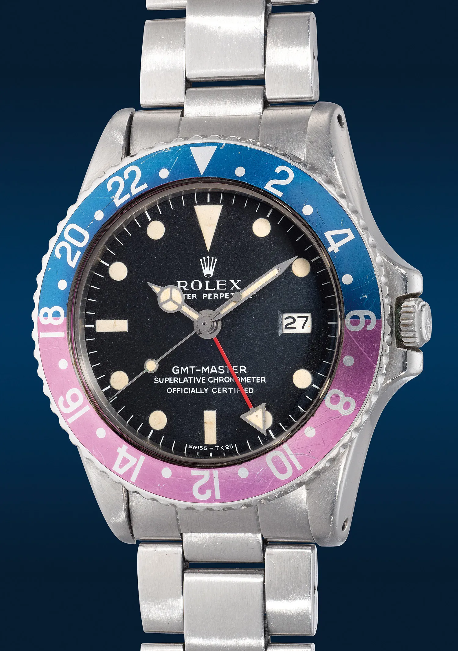 Rolex GMT-Master 1675 40mm Stainless steel Black