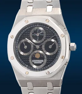 Audemars Piguet Royal Oak Perpetual Calendar 25820SP.OO.0944SP.02 Platinum and Stainless steel Blue