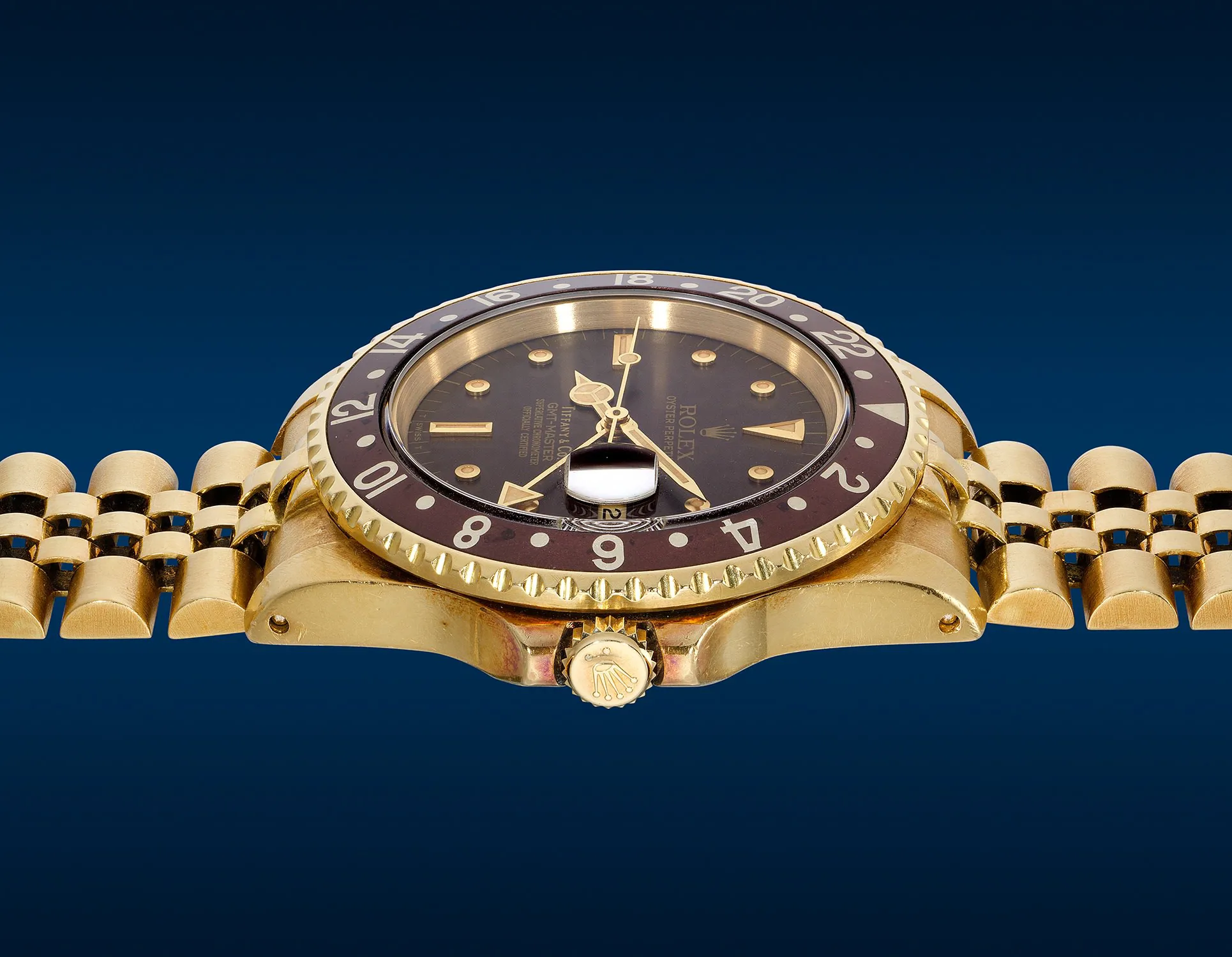 Rolex GMT-Master 16758 40mm Yellow gold Brown 3