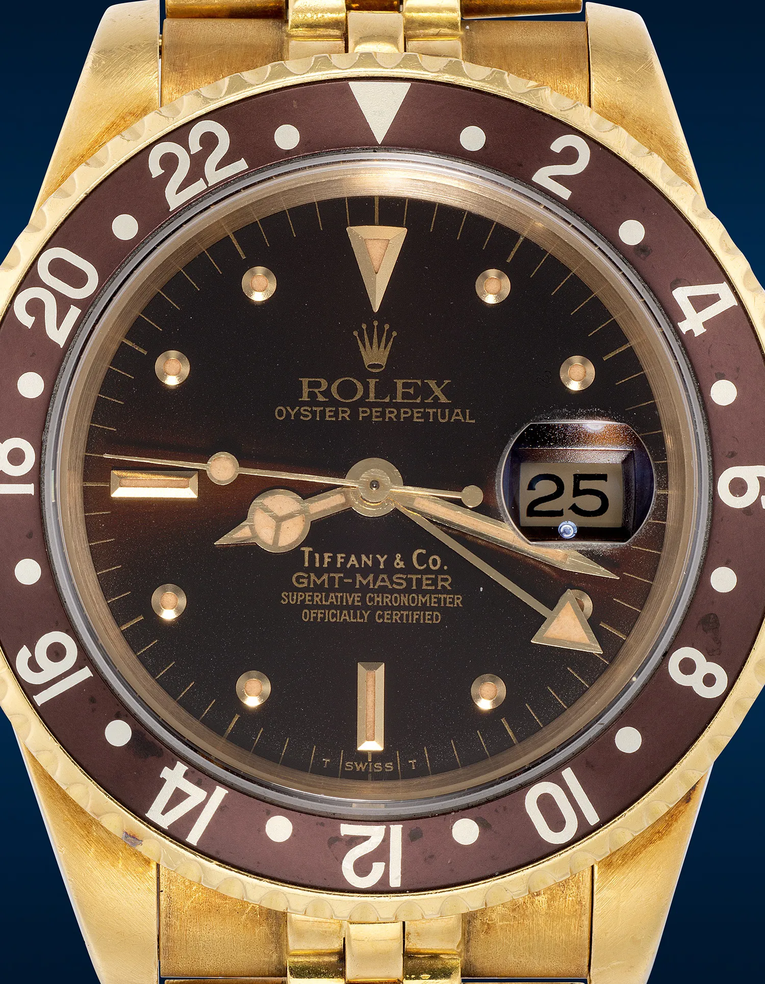 Rolex GMT-Master 16758 40mm Yellow gold Brown 5