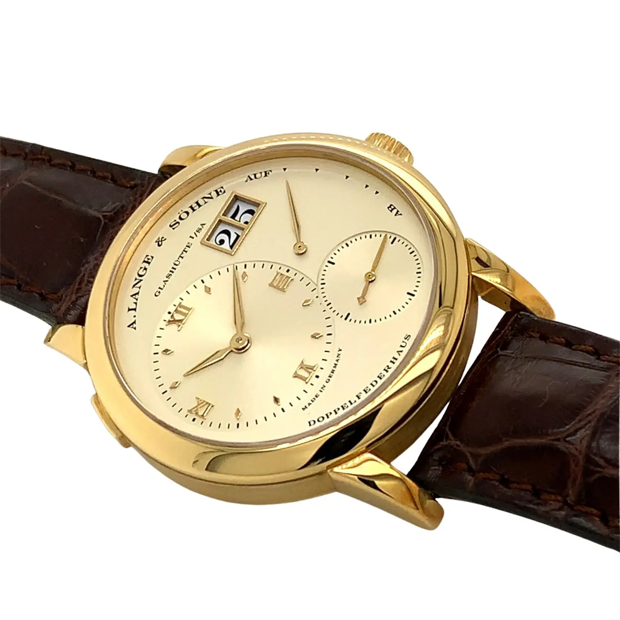 A. Lange & Söhne Lange 1 101.001 38.5mm Yellow gold Silver 7