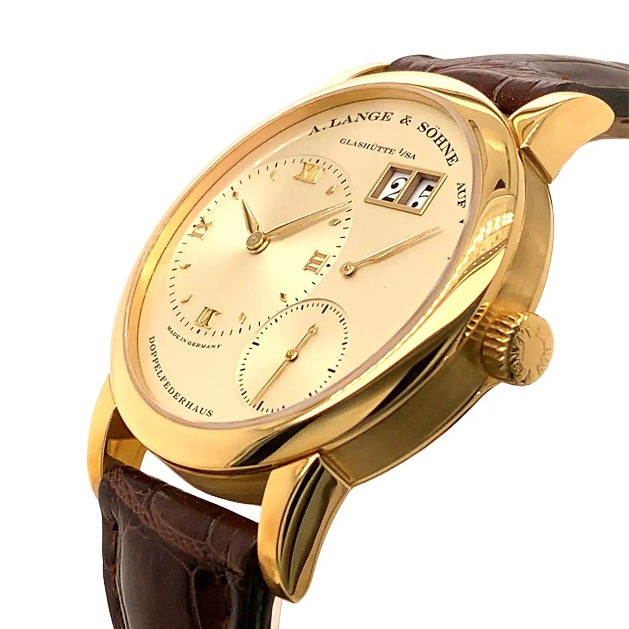 A. Lange & Söhne Lange 1 101.001 38.5mm Yellow gold Silver 10