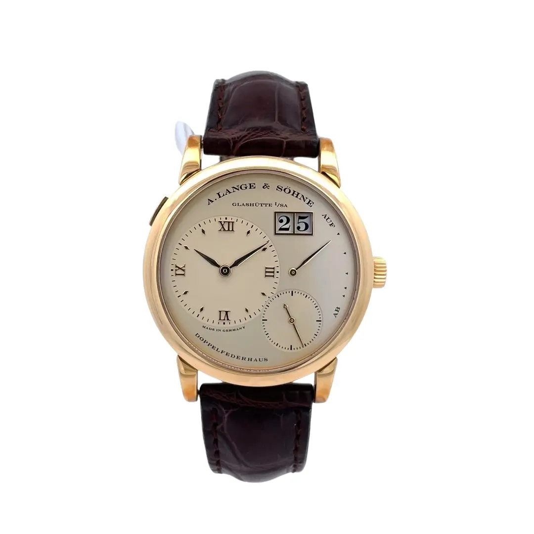 A. Lange & Söhne Lange 1 101.001 38.5mm Yellow gold Silver 11