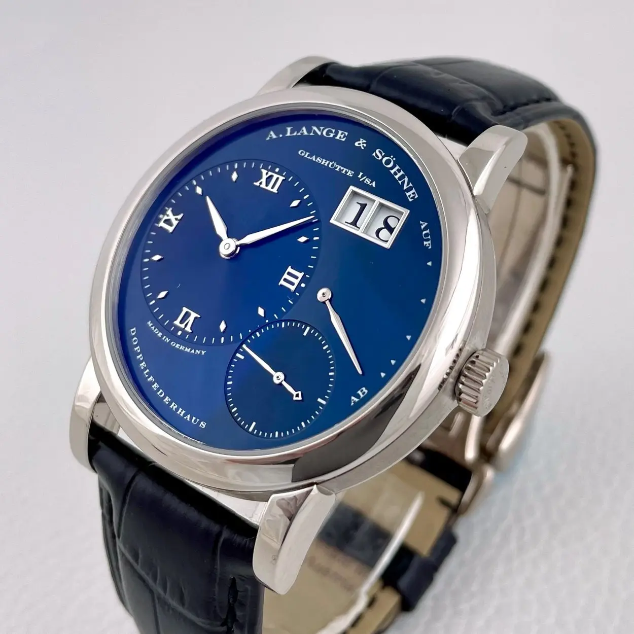 A. Lange & Söhne Lange 1 101.027 38.5mm White gold Blue 1