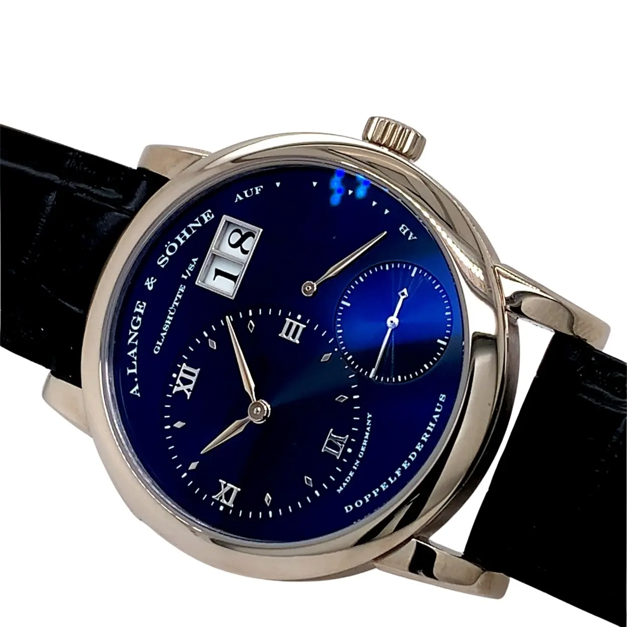 A. Lange & Söhne Lange 1 101.027 38.5mm White gold Blue 6