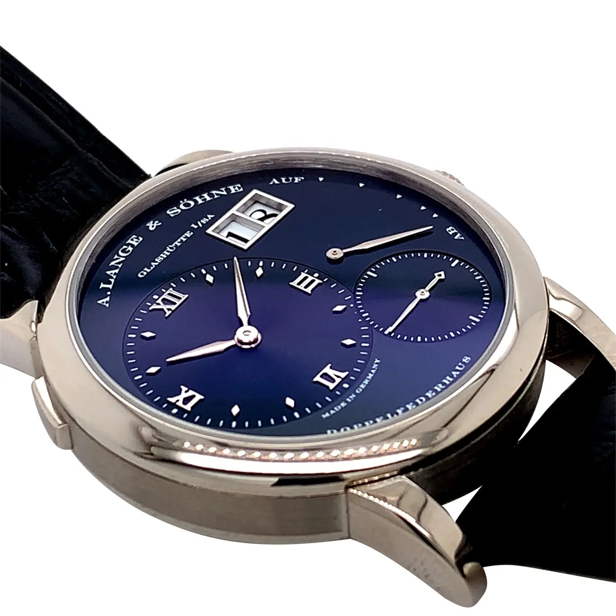 A. Lange & Söhne Lange 1 101.027 38.5mm White gold Blue 11