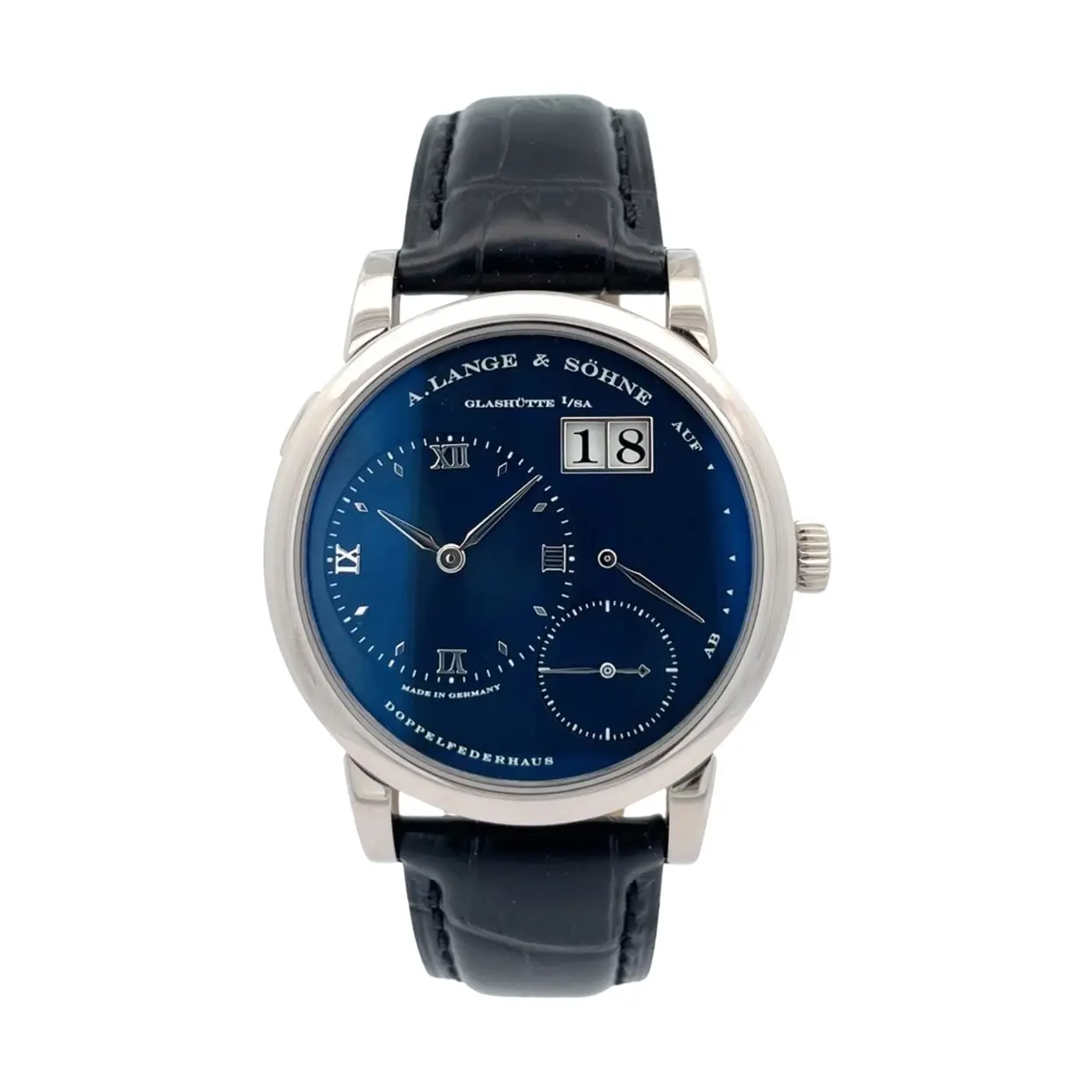 A. Lange & Söhne Lange 1 101.027 38.5mm White gold Blue 15