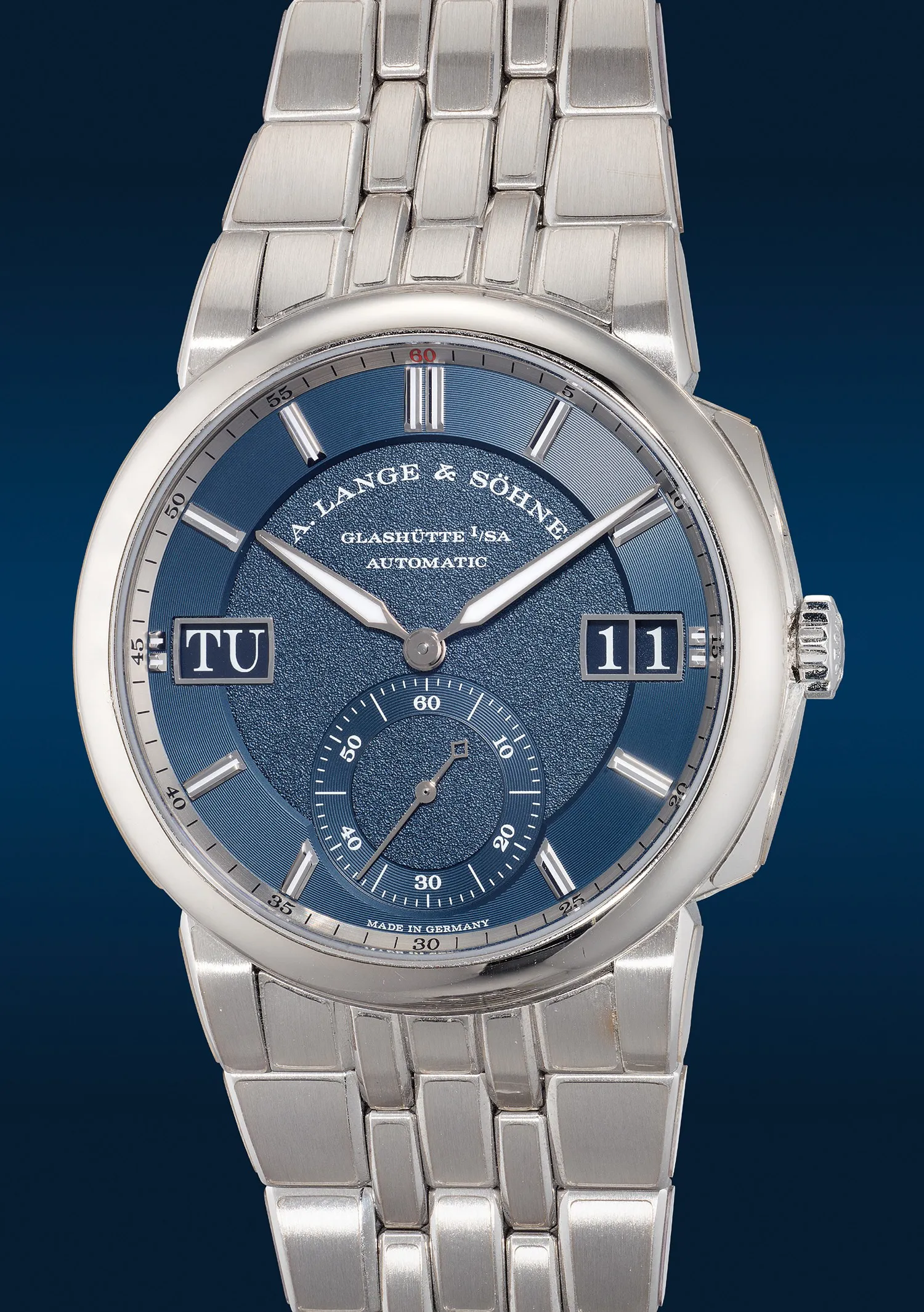 A. Lange & Söhne Odysseus 363.179 40.5mm Stainless steel Dark Blue