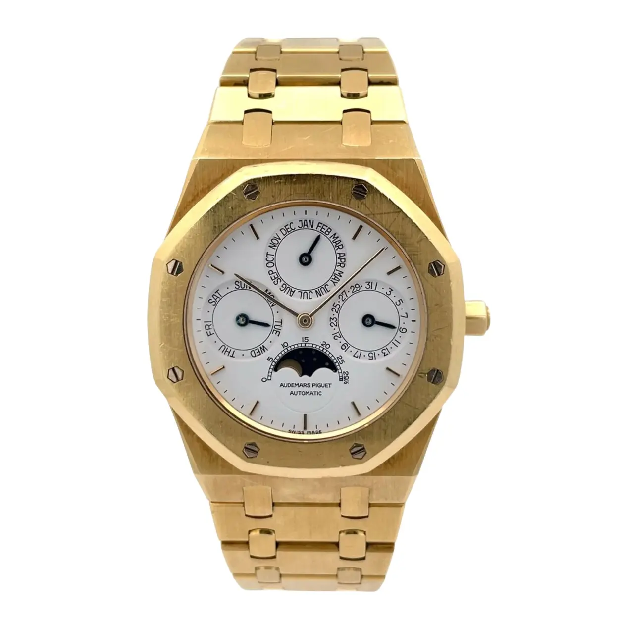 Audemars Piguet Royal Oak 25654BA 39mm Gold White 3