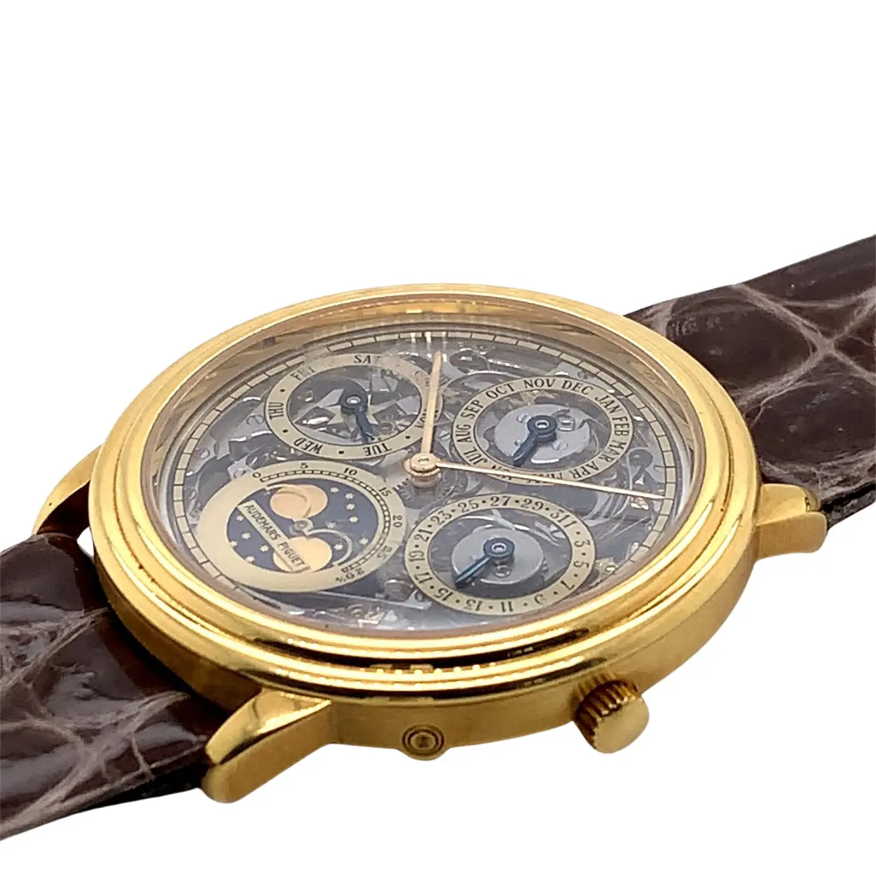 Audemars Piguet Quantieme Perpetuel 25668BA 36mm Gold Skeletonized 7