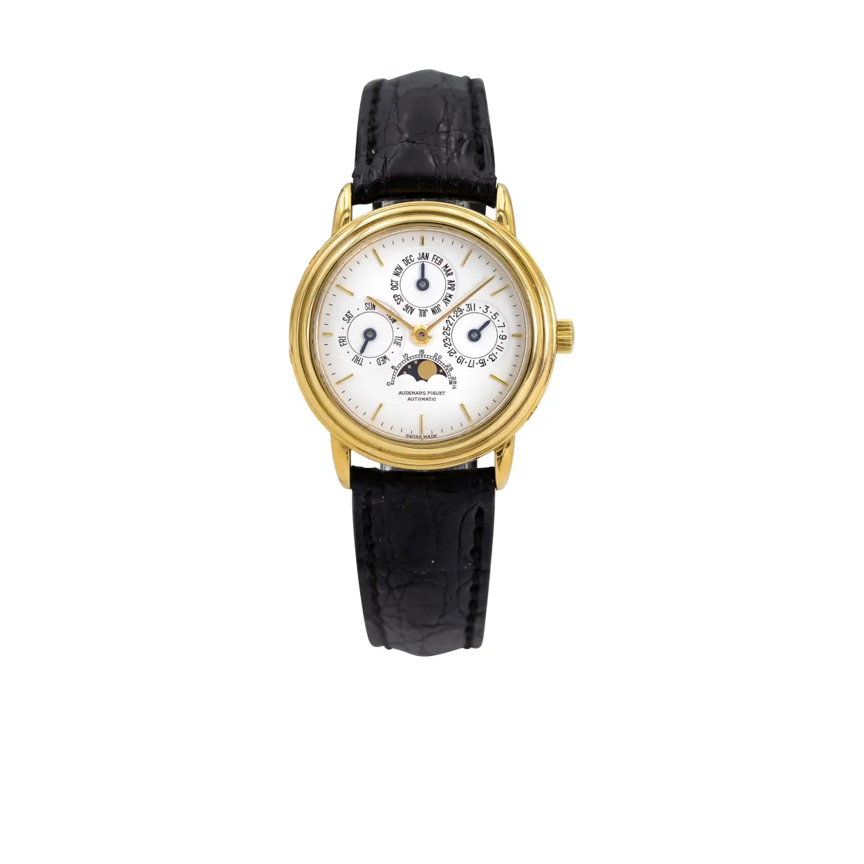 Audemars Piguet Quantieme Perpetuel 25679BA 30mm Yellow gold White