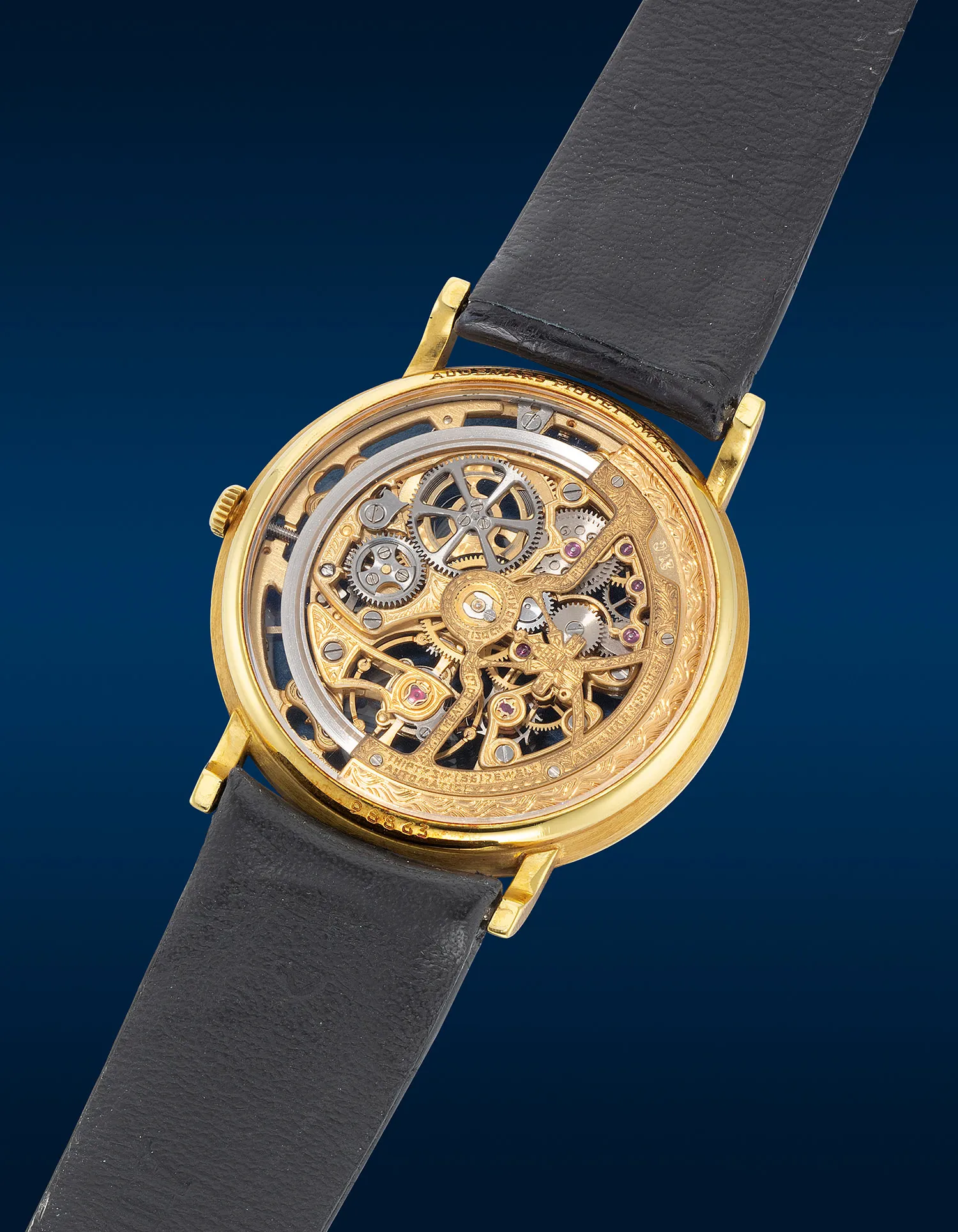 Audemars Piguet Ultra-thin 5442BA 32.5mm Yellow gold Skeletonized 1