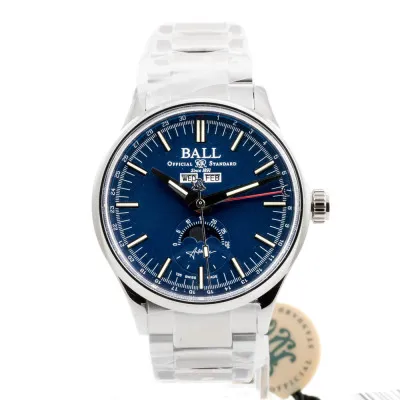 Ball Engineer II NM3016C-S1J-BE 40mm Stainless steel Blue