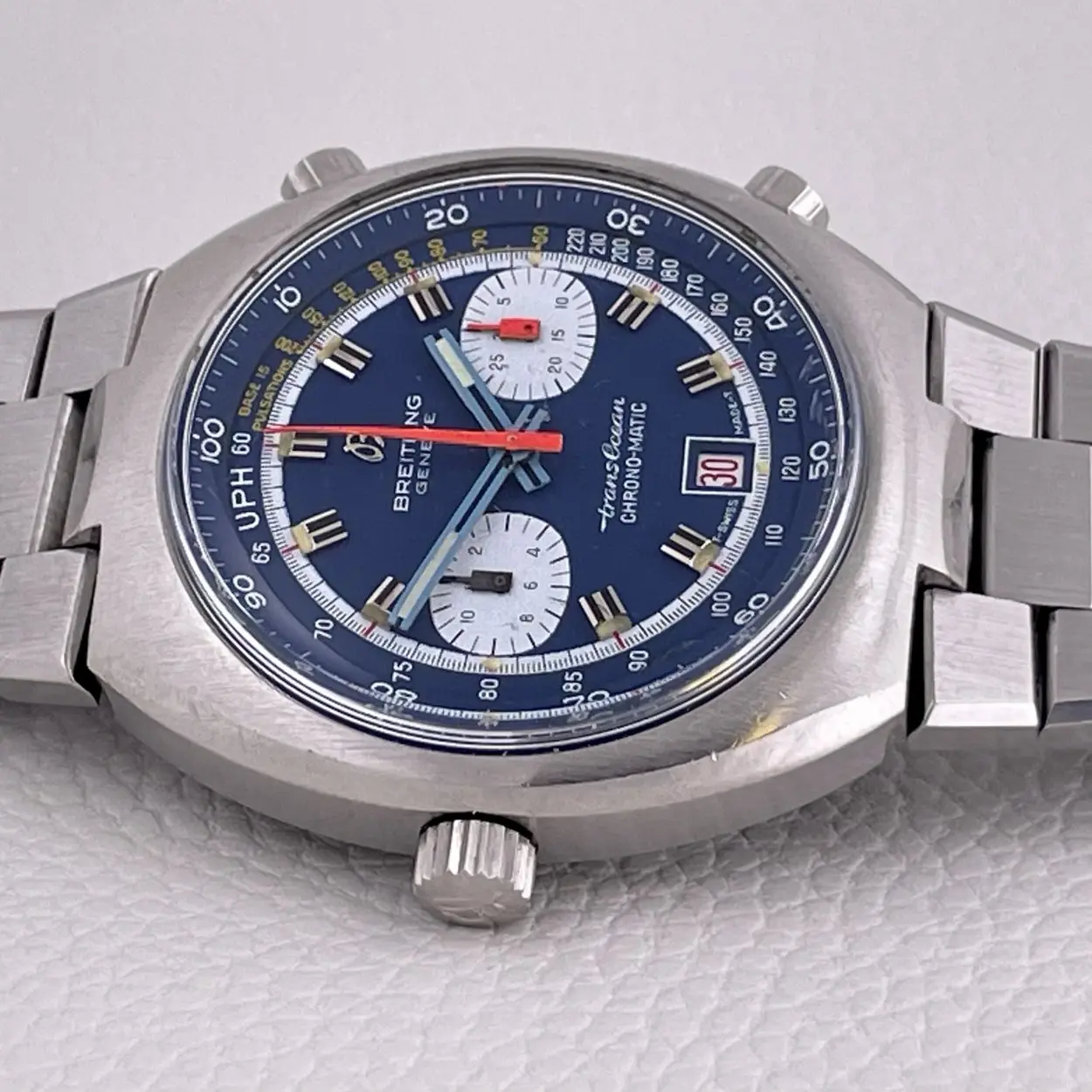 Breitling Chrono-Matic 2119 42mm Stainless steel Blue 16