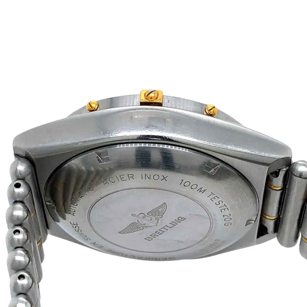 Breitling Chronomat B13047 39mm Steel & gold Burgundy 3