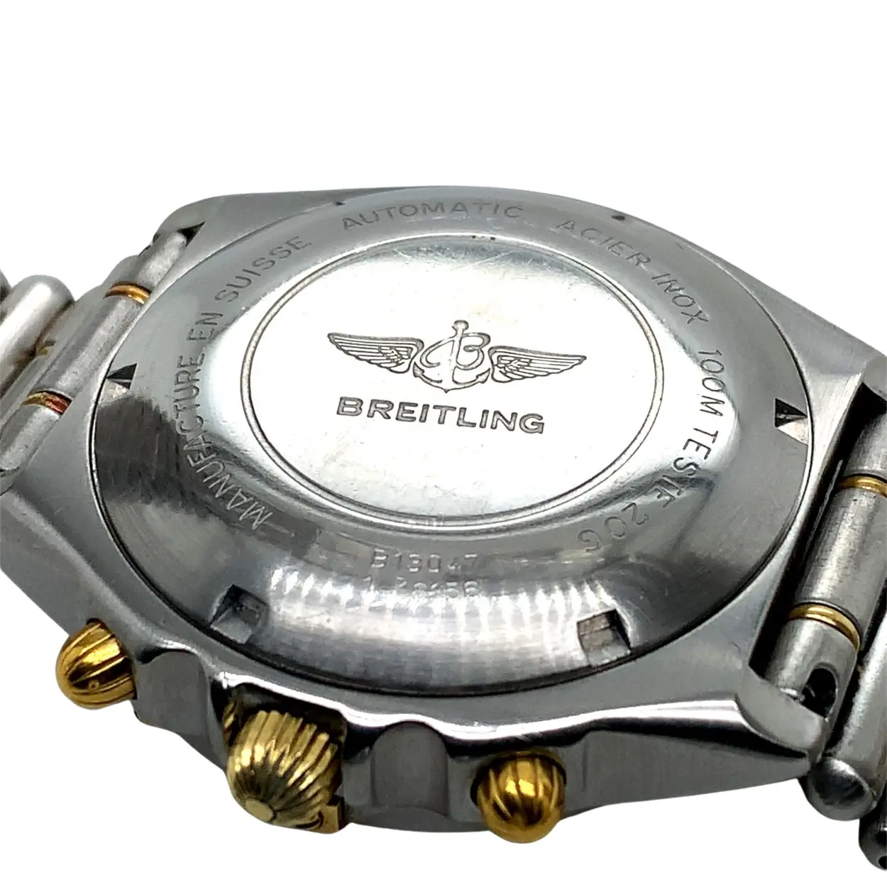 Breitling Chronomat B13047 39mm Steel & gold Burgundy 8