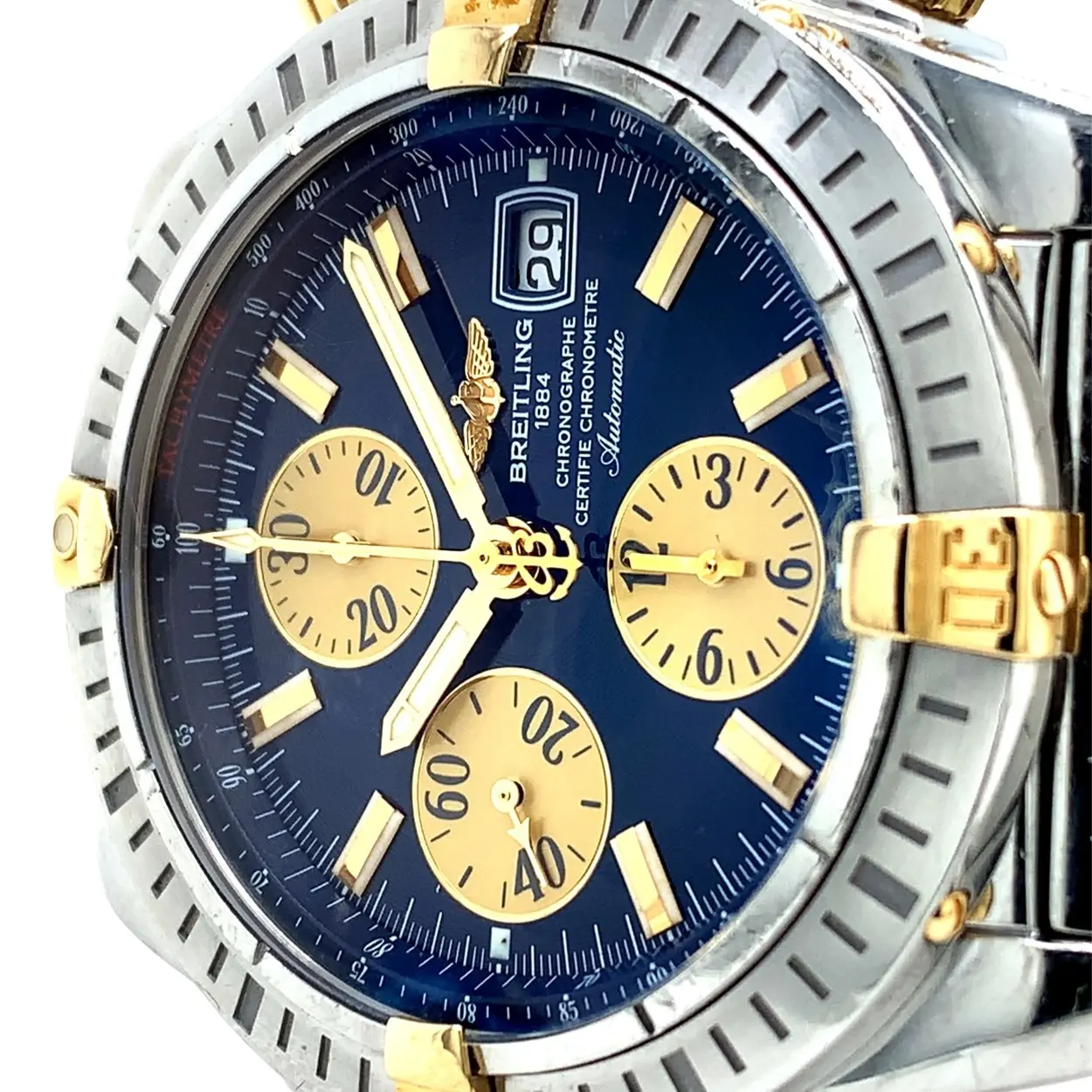 Breitling Chronomat B13356 44mm Steel & gold Blue 8