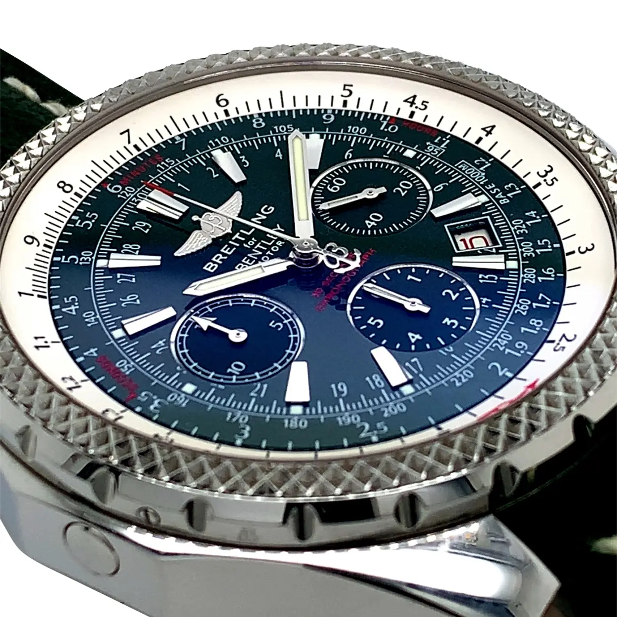 Breitling Bentley A25362 49mm Stainless steel Green 19