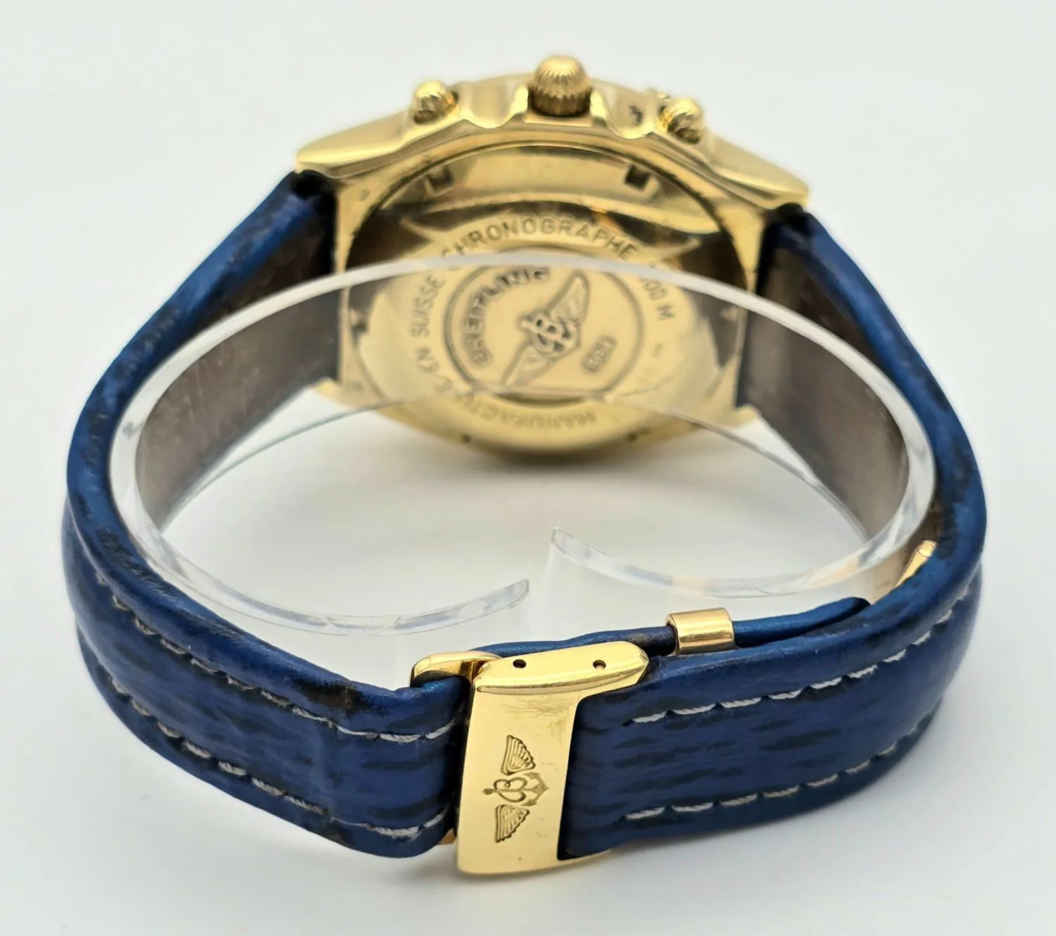 Breitling K13050.1 39mm Yellow gold Blue 3