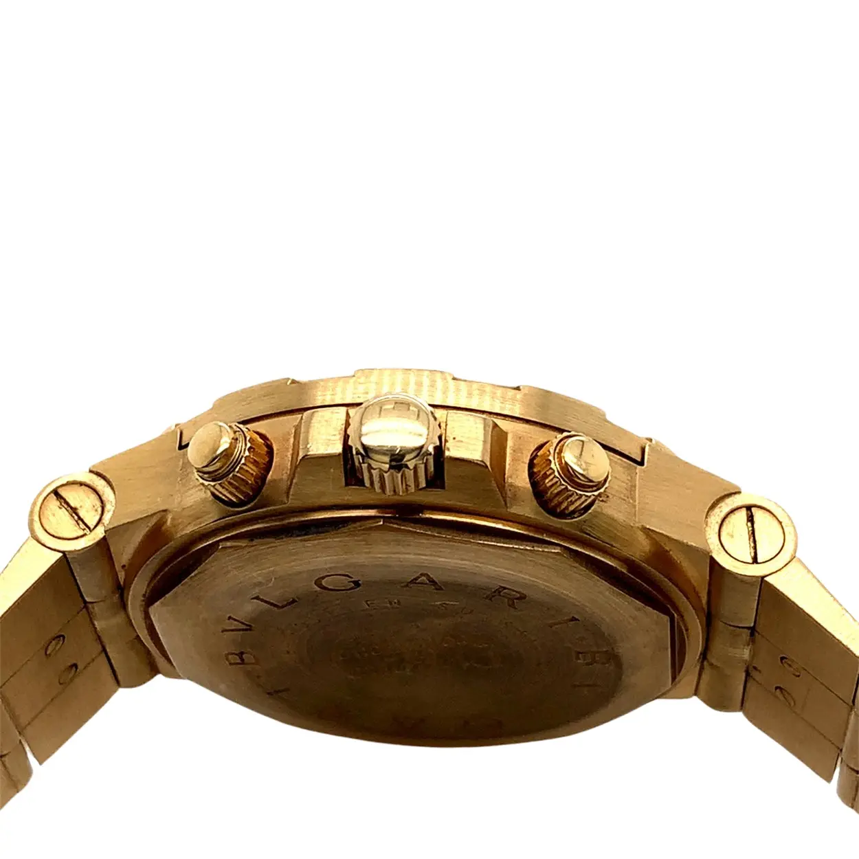 Bulgari Diagono GMT 40 G 40mm Yellow gold Black 2