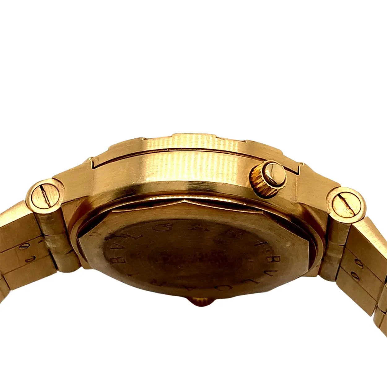 Bulgari Diagono GMT 40 G 40mm Yellow gold Black 3