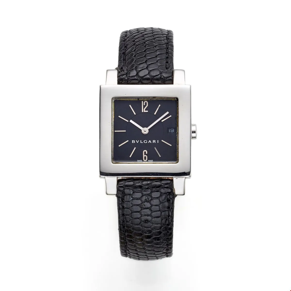 Bulgari Quadrato BB 33 GL 27mm Stainless steel