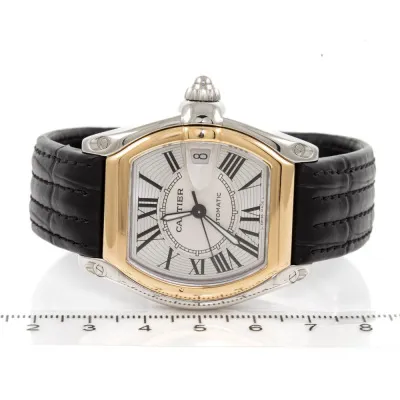 Cartier Roadster w62031y4 44mm Stainless steel and 18ct yellow gold Silver 4