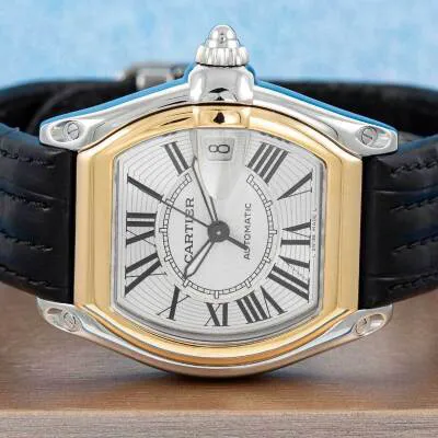 Cartier Roadster w62031y4 44mm Stainless steel and 18ct yellow gold Silver 6