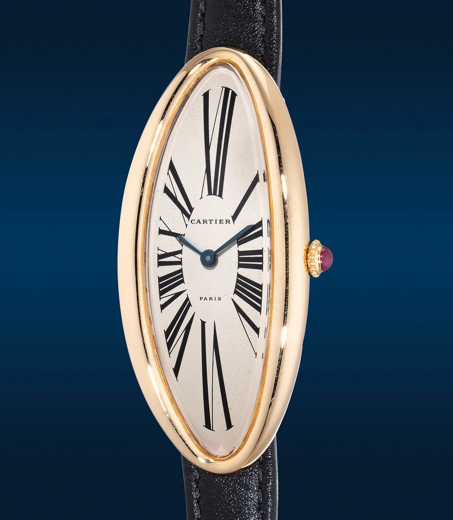 Cartier Baignoire Allongée 23.5mm Rose gold White