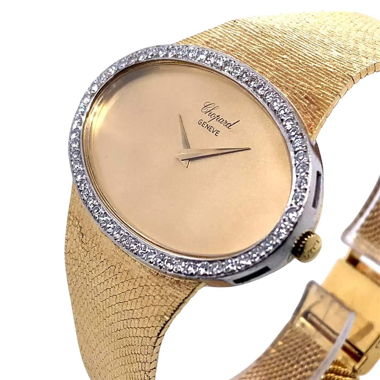 Chopard Ellipse 5038-1 42mm Gold and diamond-set Golden 6