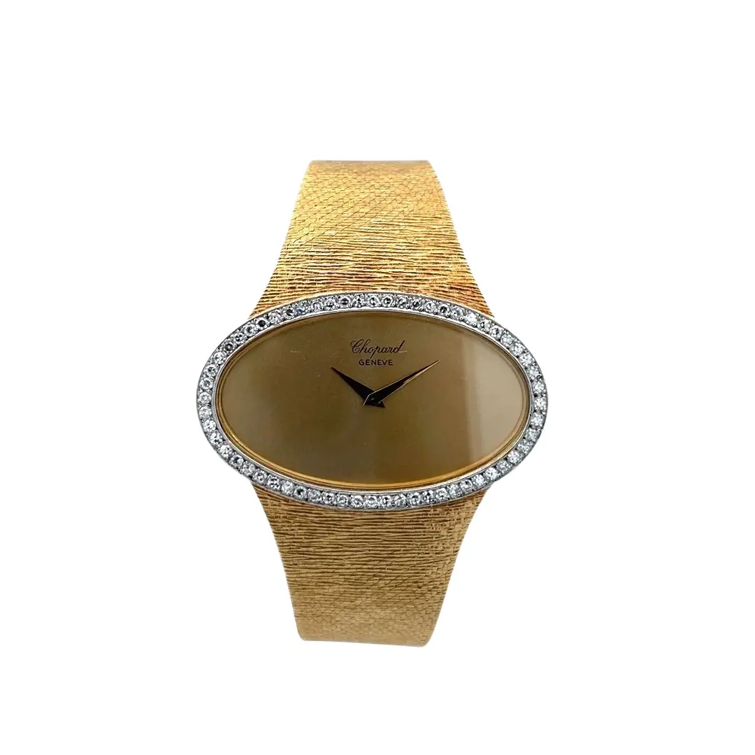 Chopard Ellipse 5038-1 42mm Gold and diamond-set Golden 8