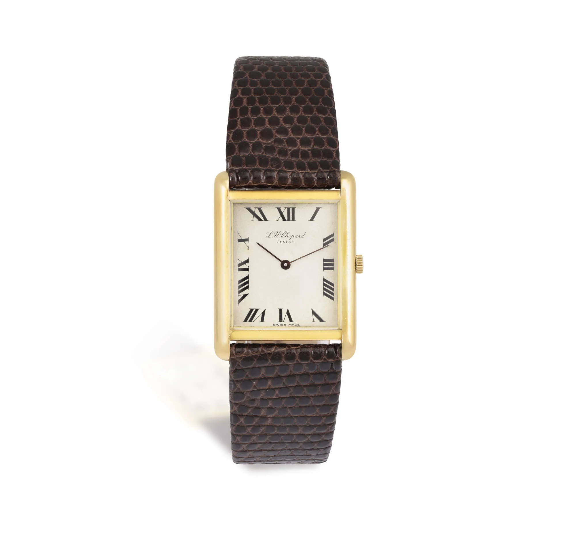 Chopard L.U.C 24mm Yellow gold Cream